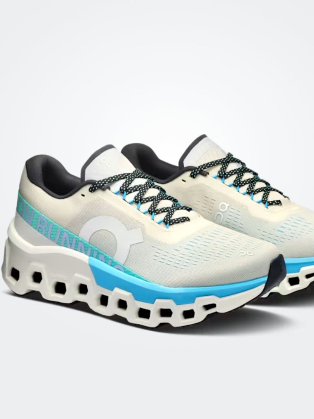 NEW IN BOX On Cloud Cloudmonster 2 - Cream/Horizon - 10 Women's